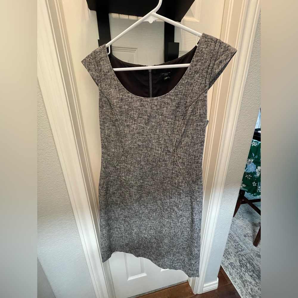 Ann Taylor sheath dress. Stylish, flattering, hip style.